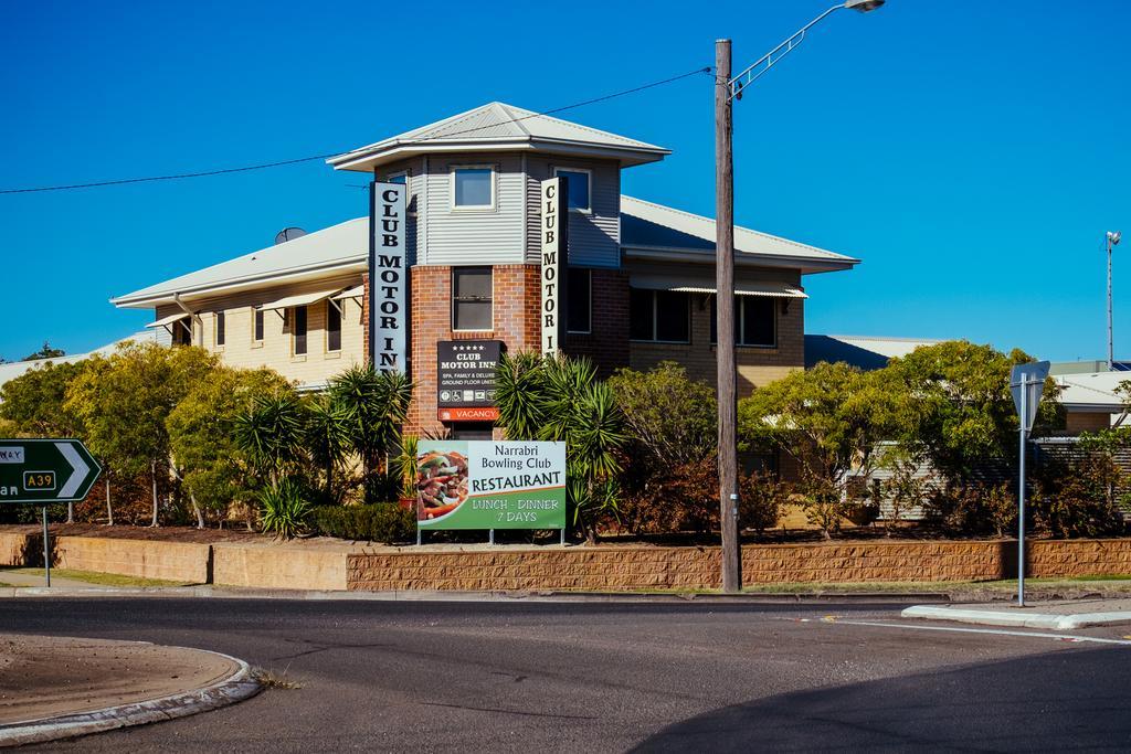 Club Motor Inn Narrabri Kültér fotó