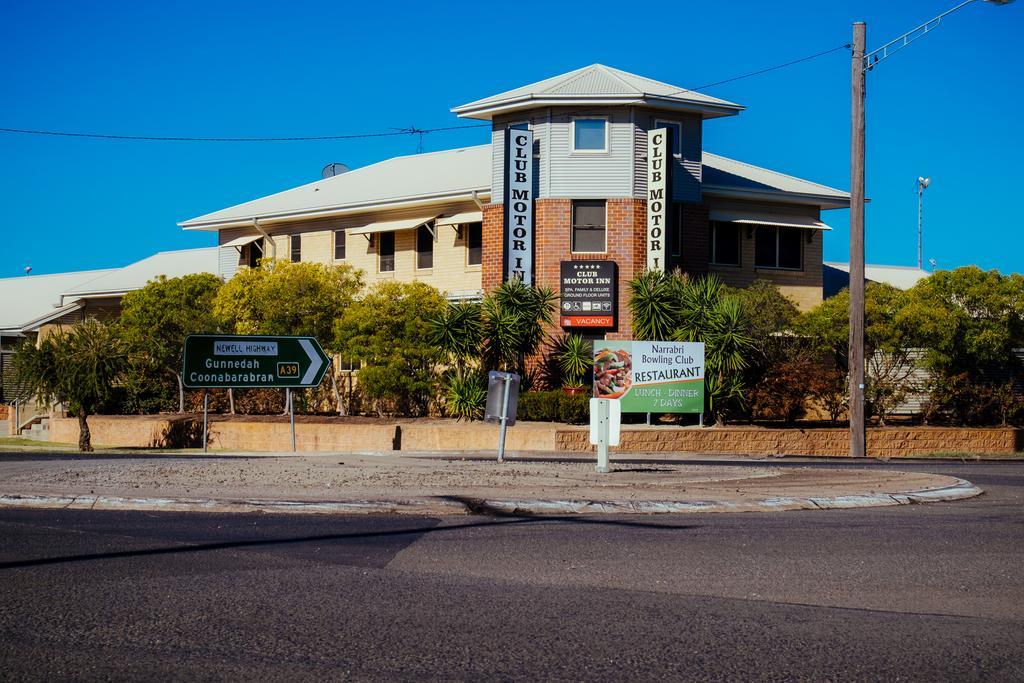 Club Motor Inn Narrabri Kültér fotó